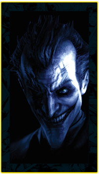 Brandlite Batman Arkham Asylum Villain LED Mini-Poster Light Wall Light