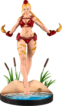 PCS Cammy: Red Variant Statue