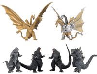 Art Spirits History of Godzilla Part 1 Collectible Set