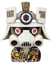Clutter Studios DR76 Phantom White 5oz Canbot Collectible Figure