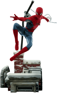 Hot Toys Spider-Man (New Red and Blue Suit) (Deluxe Version) Sixth Scale Figure