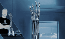 T-800 Endoskeleton Arm and Brain Chip Collectible Set
