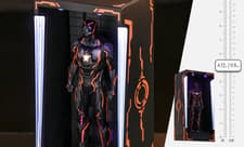 Neon Tech Iron Man 4.0 Hall of Armor Diorama