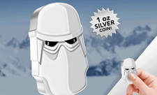 Imperial Snow Trooper 1oz Silver Coin Silver Collectible