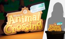 Animal Crossing: New Horizons Logo Light Collectible Lamp