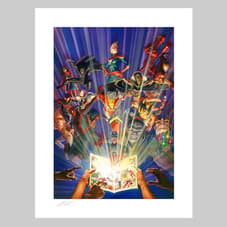 Marvel Comics #1000 Art Print