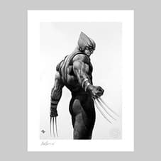 Wolverine - Black & White Variant Art Print