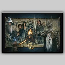The Fellowship of the Ring Art Print