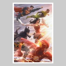 Justice League #49 Art Print