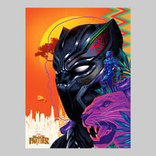 Black Panther: Long Live the King Art Print