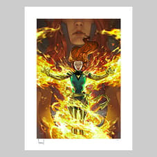 Jean Grey: Phoenix Transformation Art Print