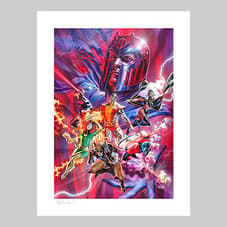 Trial of Magneto Art Print