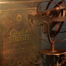Game of Thrones Astrolabe with Game of Thrones A Pop-Up Guide to Westeros Collectors Edition Book