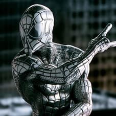 Spider-Man Webslinger Figurine Pewter Collectible