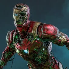 Mysterio's Iron Man Illusion Sixth Scale Figure