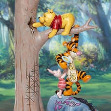Tree with Pooh and Friends Figurine