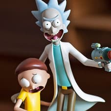 Rick and Morty Polystone Statue
