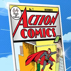Action Comics #7 Silver Foil Silver Collectible