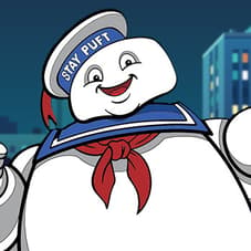 Stay Puft Marshmallow Man Collectible Pin