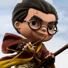 Harry Potter at the Quidditch Match Mini Co. Collectible Figure