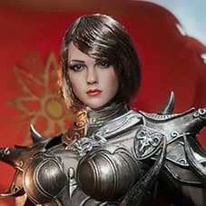 Knight of Fire (Black) Sixth Scale Figure