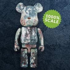 Pushead Bearbrick Pushead 1000 Figure by Medicom Toy | Sideshow 