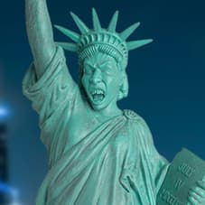 Weeping Angel (Statue of Liberty) Figurine