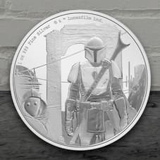 The Mandalorian™ Classic 1oz Silver Coin Silver Collectible