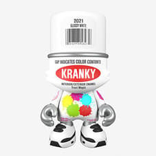 Glossy White SuperKranky Designer Collectible Toy