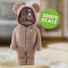 Gelato Pique x Be@rbrick Mint White 400% Collectible Figure by 