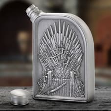 Iron Throne Hip Flask Collectible Drinkware