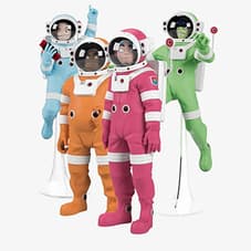 Gorillaz: Spacesuit Collectible Set