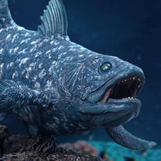 Coelacanth Statue