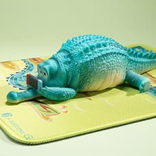 Crawling Crocodile Figurine