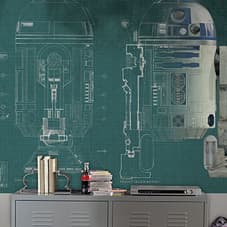 Star Wars R2-D2 Wallpaper Mural Mural