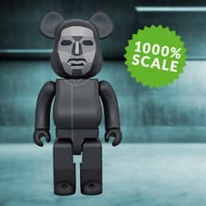 Be@rbrick 1st Model White Chrome 1000% Collectible Figure by 