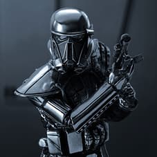 Death Trooper Figurine Pewter Collectible