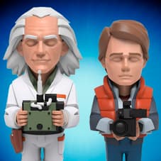 Doc Brown and Marty McFly Collectible Set
