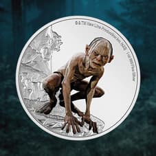 Gollum 1oz Silver Coin Silver Collectible