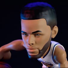 Stephen Curry SmALL-STARS Collectible Figure