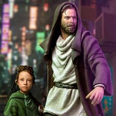 Obi-Wan and Young Leia Deluxe 1:10 Scale Statue