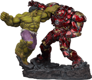 Hulk vs Hulkbuster Maquette