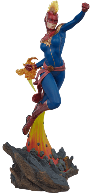 Captain Marvel Statue