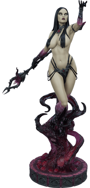 Dark Sorceress: Guardian of the Void Statue