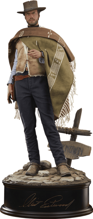 The Man With No Name Clint Eastwood Premium Format™ Figure Image
