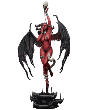 Succubus (Red Hot Variant) Sideshow Originals Premium Format™ Figure Image