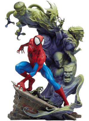 Sideshow Collectibles Spider-man Statue – J Scott Campbell – MCU – Orig Pack