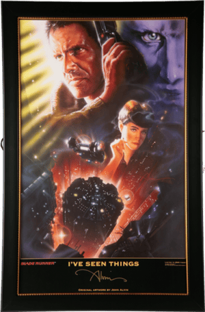 'Ive Seen Things...' Blade Runner Fine Art Print Image