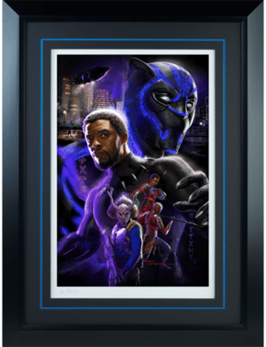 Black Panther Marvel Art Print Image