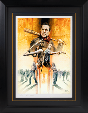 My Brothers Keeper The Walking Dead Art Print Image